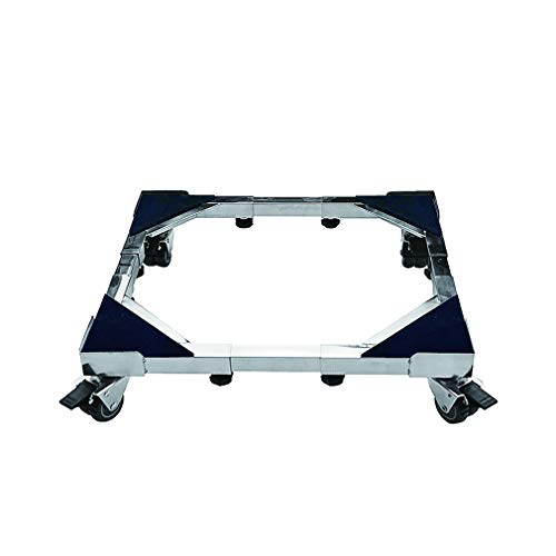 Kühlschrank Untergestell Schwer Edelstahl Bärenlast 500 kg Waschmaschine Sockel Trolley für Kühlschrank Trockner Einstellbare Breite 45-66cm Antirutschmatte Möbelträger 4 Räder Kühlschrank Untergestell Schwer Edelstahl Bärenlast 500 kg Waschmaschine Sockel Trolley für Kühlschrank Trockner Einstellbare Breite 45-66cm Antirutschmatte Möbelträger 4 Räder von YiHYSj