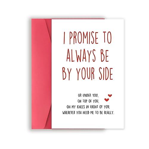 YiKaLus Happy Birthday Card for Husband Wife, Funny Bday Gift for Fiance Fiancee, Funny Anniversary Card for Him Her, Naughty Valentine's Gift Idea for Boyfriend Girlfriend von YiKaLus