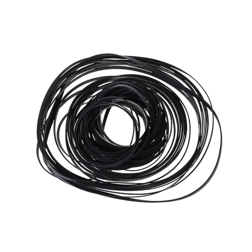 100 PCCs/Set 4 Mm Breite Gummigürtel Mischen Größe Flacher Kassetten Klebeband Gürtel Für Rekorder Tragbare Spieler von YiNLuax
