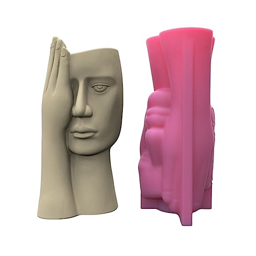 Blütenknopf Silikonform Betonform Geschriebene Menschliche Gesichtsform Blütenknopfformen Zemente Form Silikonmaterial Blütenknopf Silikonform Betonform Geschriebene Menschliche Gesichtsform Blütenknopfformen Zemente Form Silikonmaterial von YiNLuax
