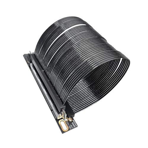 PCIE 5.0 X16 Graphics Card Extension Cable 270 ° Reverse Rechtwinkelarchitektur Für GPU Expansionsausdehnung Bidirektional PCIE 5.0 X16 Graphics Card Extension Cable 270 ° Reverse Rechtwinkelarchitektur Für GPU Expansionsausdehnung Bidirektional von YiNLuax