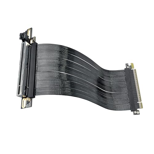 PCIE 5.0 X16 Graphics Card Extension Cable 270 ° Reverse Rechtwinkelarchitektur Für GPU Expansionsausdehnung Bidirektional PCIE 5.0 X16 Graphics Card Extension Cable 270 ° Reverse Rechtwinkelarchitektur Für GPU Expansionsausdehnung Bidirektional von YiNLuax