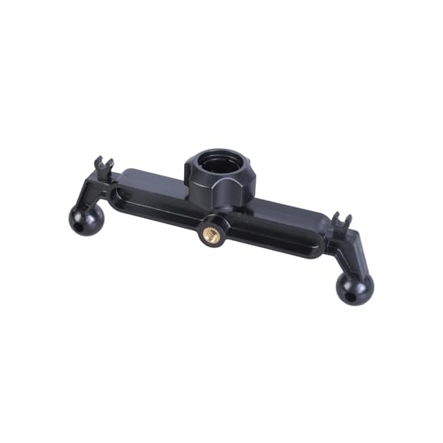 YiNLuax Auto Telefonständer Mit Doppelter 17 Mm Kugel Adapter Autohalter Basisgelenk Verlängerungsanschluss Basis 1/4in Gewinde von YiNLuax