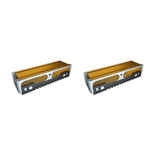 YiNLuax Für M.2 SSD Kupfer Wärmeableitung Rohr Wärmeleitfähigkeit Messing Fin Kühler Rohr Kupfer Kühlkörper Wärmeableitung Kupfer Kühlkörper M.2 SSD Nvme 2280 22110 von YiNLuax