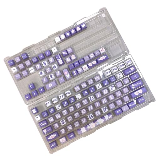 YiQinzcxg 126 Schlüsselkapitastschlüssel Vervollständigt Den Satz Von Hortensien Farbstoff Sublimation Für Mechanische Tastaturen von YiQinzcxg