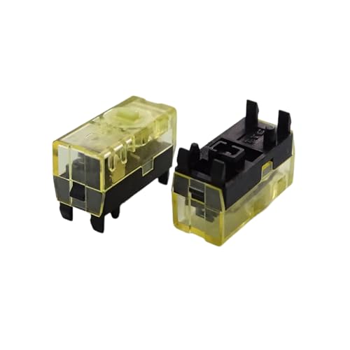 YiQinzcxg 2 Stück Maus Mikroschalter Mikroschalter Mikrotaste Präzise Mausschalter Für FANTECH XD3V3 von YiQinzcxg