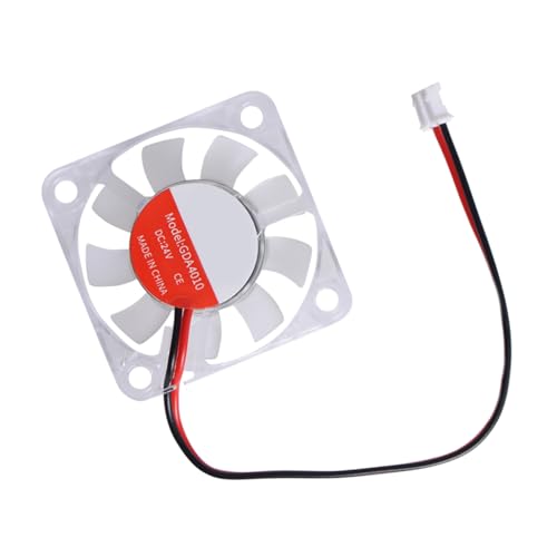 YiQinzcxg 3D Drucker Kühllüfter 4010 24 V Mit Hydraulischen Lagern Und LED Beleuchtung Ruhig Arbeiten Effizient Für Home Office von YiQinzcxg