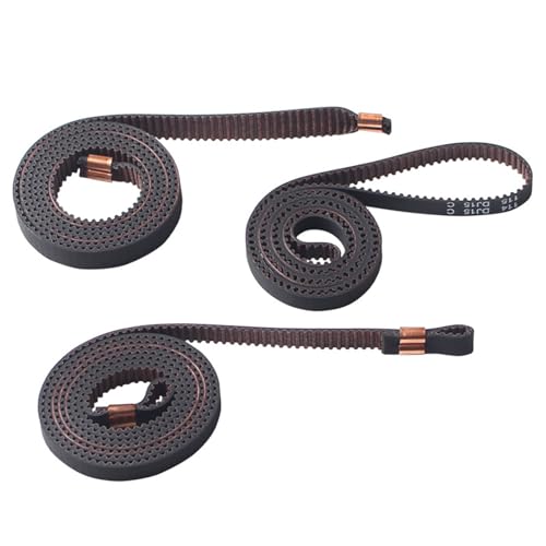 YiQinzcxg 3pcs Leder X/Y Wellen Timing Timing Timing Synchrongürtel Ledergürtelersatz Für 3D Druckerzubehör YiQinzcxg 3pcs Leder X/Y Wellen Timing Timing Timing Synchrongürtel Ledergürtelersatz Für 3D Druckerzubehör von YiQinzcxg