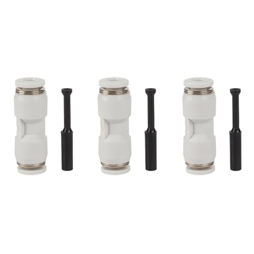 YiQinzcxg 3pcs PTFE Pneumatische Anpassungsrohranschluss Schnellanschluss 1 75 Mmm Filament Extruder Für LAB P1P P1S X1C X1E von YiQinzcxg