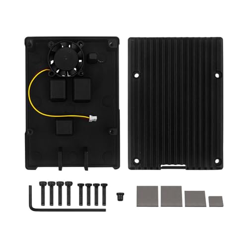 YiQinzcxg Aluminiumgehäuse Mit Kühllüfungsgehäuse Für 5 Board Cooling Protector von YiQinzcxg
