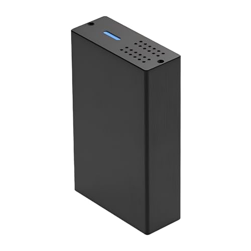 YiQinzcxg Doppelschacht Festplattengehäuse Für 2 5/3 5-Zoll Festplatten USB 40 Kapazität Externer Festplattenschacht Aluminiumgehäuse von YiQinzcxg