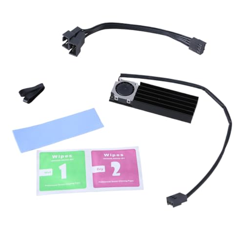 YiQinzcxg Festplattenlüfter Kühlkörper Wärmestrahler 2280 Wärmeleitpad Kühler Thermowestenlüfter Für Desktop Computer von YiQinzcxg