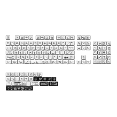 YiQinzcxg Karotten Themenschlüsselkaps 130Keys Für Layout Mechanische Tastaturen Passen Die Schlüsselkappen von YiQinzcxg