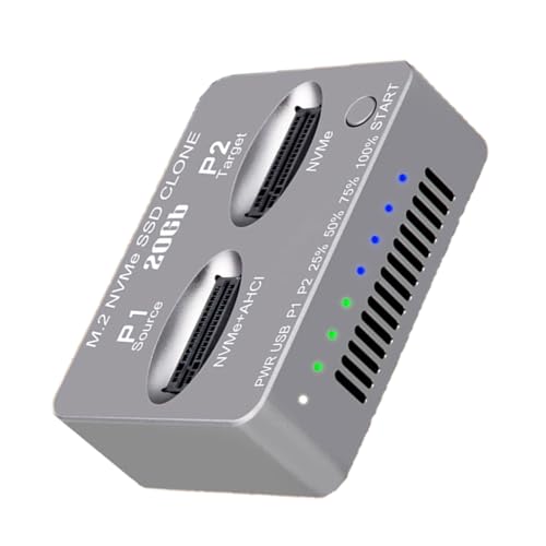 YiQinzcxg NVME Docking Station Doppelbay NVME Solid States Diskon 20gbit / S USB 3.2 Typ C Externe Festplattenstaaten Antriebsleser Für PC YiQinzcxg NVME Docking Station Doppelbay NVME Solid States Diskon 20gbit / S USB 3.2 Typ C Externe Festplattenstaaten Antriebsleser Für PC von YiQinzcxg