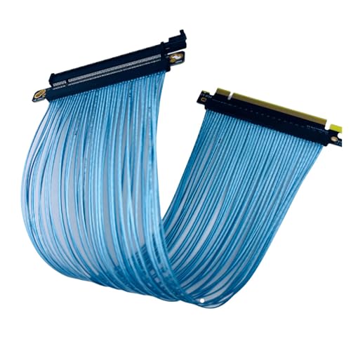 YiQinzcxg PCIE4.0 X16 Graphics Card Extender 15cm 12Pin 32 S GPU Risers Kabel Mit Goldplattenanschlüssen Für AI Server 3090 von YiQinzcxg