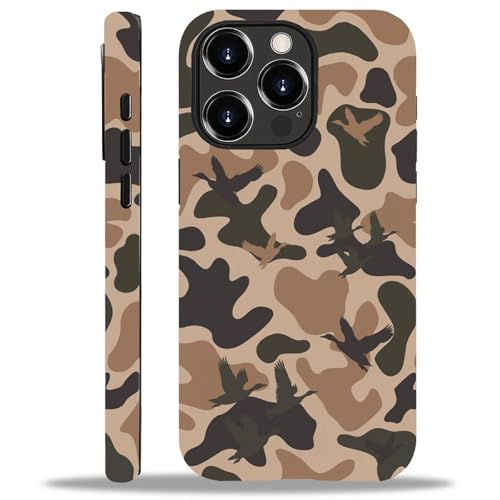 YiXinBB Schutzhülle für iPhone 12/12 Pro, stoßfest, für Damen und Herren, Hybrid-Hartschale, Silikonhülle, M02, Entenjagd, Camouflage G1 YiXinBB Schutzhülle für iPhone 12/12 Pro, stoßfest, für Damen und Herren, Hybrid-Hartschale, Silikonhülle, M02, Entenjagd, Camouflage G1 von YiXinBB