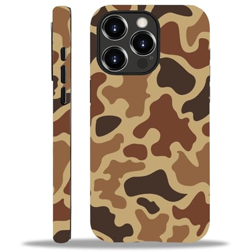 YiXinBB Schutzhülle für iPhone 13 Pro, stoßfest, für Damen und Herren, Hybrid-Hartschale, Silikonhülle, M02, Braun, Camouflage G2 YiXinBB Schutzhülle für iPhone 13 Pro, stoßfest, für Damen und Herren, Hybrid-Hartschale, Silikonhülle, M02, Braun, Camouflage G2 von YiXinBB