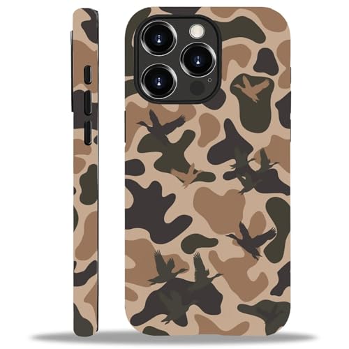 YiXinBB Schutzhülle für iPhone 13 Pro, stoßfest, für Damen und Herren, Hybrid-Hartschale, Silikonhülle, M02, Entenjagd, Camouflage G1 YiXinBB Schutzhülle für iPhone 13 Pro, stoßfest, für Damen und Herren, Hybrid-Hartschale, Silikonhülle, M02, Entenjagd, Camouflage G1 von YiXinBB