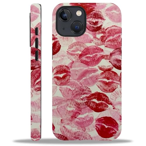YiXinBB Schutzhülle für iPhone 15 Plus, stoßfest, für Damen und Herren, Hybrid-Hartschale, Silikon, M02, rote Lippen, Küsse G3 YiXinBB Schutzhülle für iPhone 15 Plus, stoßfest, für Damen und Herren, Hybrid-Hartschale, Silikon, M02, rote Lippen, Küsse G3 von YiXinBB