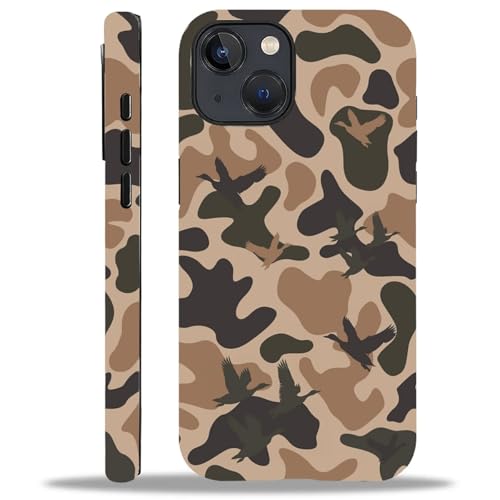 YiXinBB Schutzhülle für iPhone 15 Plus, stoßfest, für Damen und Herren, Hybrid-Hartschale, Silikonhülle, M02, Entenjagd, Camouflage G1 YiXinBB Schutzhülle für iPhone 15 Plus, stoßfest, für Damen und Herren, Hybrid-Hartschale, Silikonhülle, M02, Entenjagd, Camouflage G1 von YiXinBB