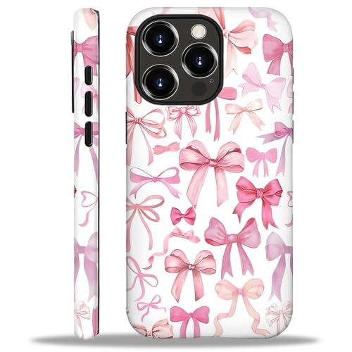 YiXinBB Schutzhülle für iPhone 16 Pro, stoßfest, für Damen und Herren, Hybrid-Hartschale, Silikon, M02, rosa Fliege G4 YiXinBB Schutzhülle für iPhone 16 Pro, stoßfest, für Damen und Herren, Hybrid-Hartschale, Silikon, M02, rosa Fliege G4 von YiXinBB