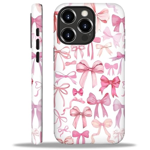 YiXinBB Schutzhülle für iPhone 16 Pro Max, stoßfest, für Damen und Herren, Hybrid-Hartschale, Silikon, M02, rosa Fliege G4 YiXinBB Schutzhülle für iPhone 16 Pro Max, stoßfest, für Damen und Herren, Hybrid-Hartschale, Silikon, M02, rosa Fliege G4 von YiXinBB