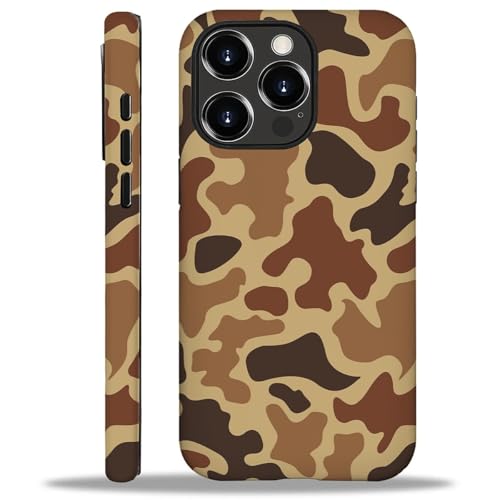 YiXinBB Schutzhülle für iPhone 16 Pro Max, stoßfest, für Damen und Herren, Hybrid-Hartschale, Silikonhülle, M02, Braun, Camouflage G2 YiXinBB Schutzhülle für iPhone 16 Pro Max, stoßfest, für Damen und Herren, Hybrid-Hartschale, Silikonhülle, M02, Braun, Camouflage G2 von YiXinBB