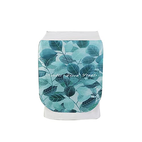 Waschmaschine Abdeckung mit Tasche Atmungsaktiv Staubdicht Schutzbezug Frontlader Waschmaschine Trockner Protector Schutzfolie Schutzhülle Schutzhaube für Frontlader (C,60 * 65 * 85cm) von YiYYPT