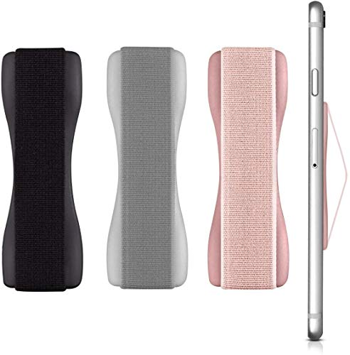 Finger-Halterung Griff,Handy Finger zurück Aufkleber Schwarzer Handy-Fingerband, rosa Handy-Fingerband 3 Smartphone-Halter - verbesserte Einhandbedienung Finger-Halterung Griff,Handy Finger zurück Aufkleber Schwarzer Handy-Fingerband, rosa Handy-Fingerband 3 Smartphone-Halter - verbesserte Einhandbedienung von Skyvov