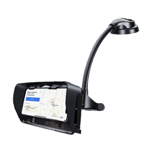 Yianyal Auto-Sonnenschutz-Handyhalter, 360° drehbarer Auto-Handyhalter | 360° drehbare Saughalterung | Armaturenbrett-Handyständer mit starkem Saugnapf für Armaturenbrett, Sonnenschutz, Fenster Yianyal Auto-Sonnenschutz-Handyhalter, 360° drehbarer Auto-Handyhalter | 360° drehbare Saughalterung | Armaturenbrett-Handyständer mit starkem Saugnapf für Armaturenbrett, Sonnenschutz, Fenster von Yianyal