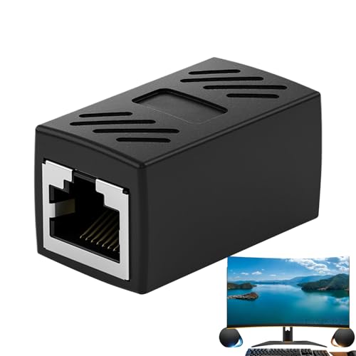 Yianyal Ethernet -Kabelkoppler, Internet -Kabel -Extender,Ethernet -Erweiterungsadapter | RJ45 Langstreckencomputerzubehör für die Garagenüberwachung für Heimnetzwerke Yianyal Ethernet -Kabelkoppler, Internet -Kabel -Extender,Ethernet -Erweiterungsadapter | RJ45 Langstreckencomputerzubehör für die Garagenüberwachung für Heimnetzwerke von Yianyal