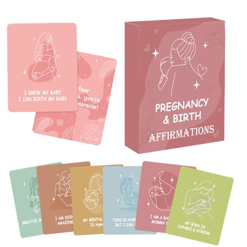 Yianyal Schwangerschaftsbestätigungskarten, Mom Affirmationen,Mutter tägliche Affirmationen 50 Stücke | Positive Motivation inspirierende Achtsamkeit Ermutigung für Mutter Frauen Eltern Freund Yianyal Schwangerschaftsbestätigungskarten, Mom Affirmationen,Mutter tägliche Affirmationen 50 Stücke | Positive Motivation inspirierende Achtsamkeit Ermutigung für Mutter Frauen Eltern Freund von Yianyal