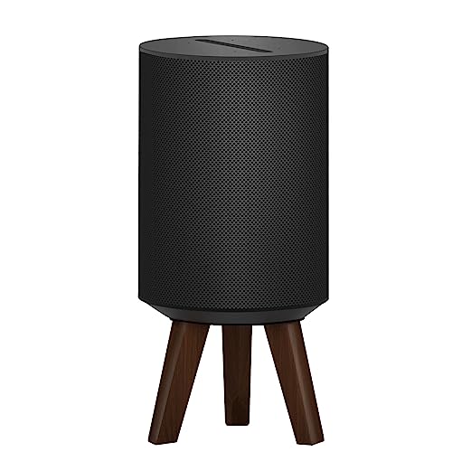 Holzstativ Schreibtischständer für Sonos Era 100 Desktop Spesker Ständer Halter Tischständer für Sonos Era 100 Desktop-Ständer für besseren Sound, Schwarz von Yibracki