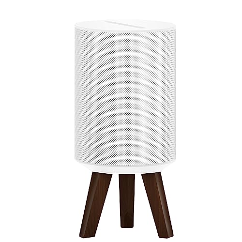 Holzstativ Schreibtischständer für Sonos Era 100 Desktop Spesker Ständer Halter Tischständer für Sonos Era 100 Desktop-Ständer für besseren Sound, Weiß von Yibracki