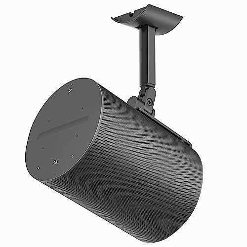 Metall Lautsprecherhalterung für Sonos Era 100 Deckenhalterung - Verstellbare Neigung und Schwenkhalterung für Sonos Era 100 Wandhalterung mit 2 Befestigungsmöglichkeiten Lautsprecher Wandhalterung Metall Lautsprecherhalterung für Sonos Era 100 Deckenhalterung - Verstellbare Neigung und Schwenkhalterung für Sonos Era 100 Wandhalterung mit 2 Befestigungsmöglichkeiten Lautsprecher Wandhalterung von Yibracki