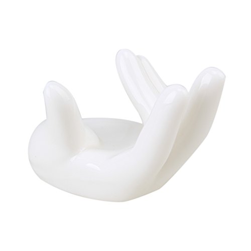 yibuy weiß Porzellan Ocarina Display Zubehör Ocarina Keramik Hand stehen für Musikliebhaber yibuy weiß Porzellan Ocarina Display Zubehör Ocarina Keramik Hand stehen für Musikliebhaber von Yibuy