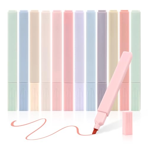 Textmarker Pastell,12 Stück Textmarker Set,Pastell Marker,Highlighter Pen,Textmarker,Marker Stifte,Aesthetic Stifte,Highlighter Stift,Bibel Textmarker,Textmarker Stifte,Pastell Highlighter Pen Set Textmarker Pastell,12 Stück Textmarker Set,Pastell Marker,Highlighter Pen,Textmarker,Marker Stifte,Aesthetic Stifte,Highlighter Stift,Bibel Textmarker,Textmarker Stifte,Pastell Highlighter Pen Set von Yicelerate