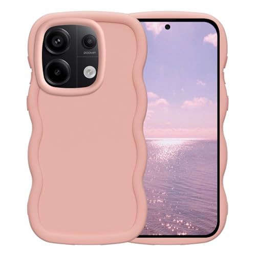 Yichxu für Xiaomi Redmi Note 13 Pro 5G Hülle, Niedliche Mädchen Lockige Wellen Rahmenform Phone Case, Flexible Flüssiges Silikon Handyhülle Weiche Stoßfestes Schutzhülle für Redmi Note 13 Pro 5G, Rosa Yichxu für Xiaomi Redmi Note 13 Pro 5G Hülle, Niedliche Mädchen Lockige Wellen Rahmenform Phone Case, Flexible Flüssiges Silikon Handyhülle Weiche Stoßfestes Schutzhülle für Redmi Note 13 Pro 5G, Rosa von Yichxu
