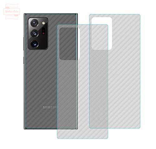 Yidai-Silu 3pcs Galaxy Note 20 Ultra Rückseite Folie【Kohlefaser Atmungsaktiv Struktur, Anti-Rutsch, Anti-Fingerabdruck】 Kratzfest Back Klebefolie für Samsung Galaxy Note 20 Ultra Protector Film 6,9" Yidai-Silu 3pcs Galaxy Note 20 Ultra Rückseite Folie【Kohlefaser Atmungsaktiv Struktur, Anti-Rutsch, Anti-Fingerabdruck】 Kratzfest Back Klebefolie für Samsung Galaxy Note 20 Ultra Protector Film 6,9" von Yidai-Silu