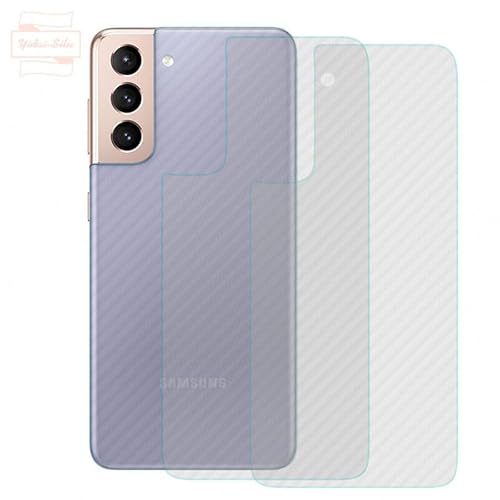 Yidai-Silu 3pcs Folie für Galaxy S22 Rückseite Folie 【Kohlefaser Atmungsaktiv Struktur, Anti-Rutsch, Anti-Fingerabdruck】 Kratzfest Back Klebefolie für Samsung Galaxy S22 Protector Film von Yidai-Silu