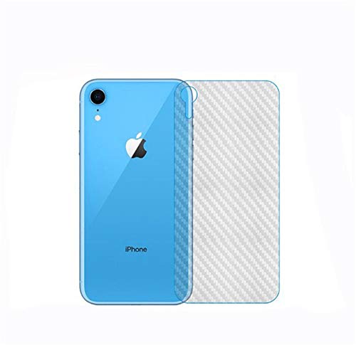 Yidai-Silu 3pcs iPhone XR Rückseite Folie, 【Kohlefaser Atmungsaktiv Struktur, Anti-Rutsch, Anti-Fingerabdruck】 Kratzfest Back Klebefolie für iPhone XR 6,1 Zoll Protector Film Yidai-Silu 3pcs iPhone XR Rückseite Folie, 【Kohlefaser Atmungsaktiv Struktur, Anti-Rutsch, Anti-Fingerabdruck】 Kratzfest Back Klebefolie für iPhone XR 6,1 Zoll Protector Film von Yidai-Silu