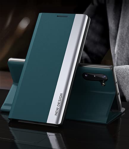 Yidai-Silu Galaxy Note 10 Plus Klapphülle 【Magnetverschluss, Galvanotechnik, Standfunktion】 Flip Case Schutzhülle Magnetisch Tasche Handy Cover für Samsung Galaxy Note 10+ Plus 6,8" - Grün Yidai-Silu Galaxy Note 10 Plus Klapphülle 【Magnetverschluss, Galvanotechnik, Standfunktion】 Flip Case Schutzhülle Magnetisch Tasche Handy Cover für Samsung Galaxy Note 10+ Plus 6,8" - Grün von Yidai-Silu