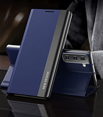Yidai-Silu Galaxy S22 Klapphülle 【Magnetverschluss, Galvanotechnik, Standfunktion】 Flip Case Schutzhülle Magnetisch Tasche Handy Cover für Samsung Galaxy S22 6,1" - Blau Yidai-Silu Galaxy S22 Klapphülle 【Magnetverschluss, Galvanotechnik, Standfunktion】 Flip Case Schutzhülle Magnetisch Tasche Handy Cover für Samsung Galaxy S22 6,1" - Blau von Yidai-Silu