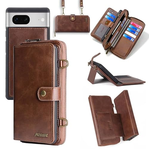 Yidai-Silu Lederhülle für Google Pixel 6 Pro Wallet Case 【3 in 1 Abnehmbar Geldbeutel, Mutil-Funktion】 Magnet Hülle PU Leder Etui Flip Cover Brieftasche Geldbörse für Google Pixel 6 Pro 6,71" - Braun Yidai-Silu Lederhülle für Google Pixel 6 Pro Wallet Case 【3 in 1 Abnehmbar Geldbeutel, Mutil-Funktion】 Magnet Hülle PU Leder Etui Flip Cover Brieftasche Geldbörse für Google Pixel 6 Pro 6,71" - Braun von Yidai-Silu
