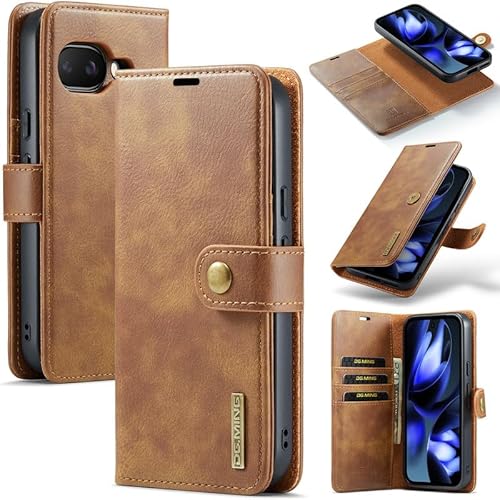 Yidai-Silu Google Pixel 9A Handy Hülle 【Abnehmbar, Mutil-Funktion, Magnetverschluss】 Wallet Case Tasche PU Leder Etui Flip Cover Geldbörse für Google Pixel 9A - Braun Yidai-Silu Google Pixel 9A Handy Hülle 【Abnehmbar, Mutil-Funktion, Magnetverschluss】 Wallet Case Tasche PU Leder Etui Flip Cover Geldbörse für Google Pixel 9A - Braun von Yidai-Silu