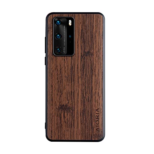 Yidai-Silu Huawei P30 Pro Back Cover 【Holz Muster, Anti-Fingerabdruck, Slim】 Rückseite Case Stoßfest Etui Schutz Tasche Schale Handy Hülle für Huawei P30 Pro 6,47" - Kaffee Yidai-Silu Huawei P30 Pro Back Cover 【Holz Muster, Anti-Fingerabdruck, Slim】 Rückseite Case Stoßfest Etui Schutz Tasche Schale Handy Hülle für Huawei P30 Pro 6,47" - Kaffee von Yidai-Silu