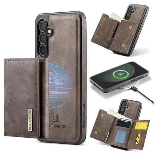 Yidai-Silu Hülle für Samsung S23 FE 2-IN-1 Abnehmbar Handyhülle Magnetische Wallet Case PU Lederhülle Kabellos Laden Kartenfach RFID Schutzhülle Klapphülle für Samsung Galaxy S23 FE - Kaffee Yidai-Silu Hülle für Samsung S23 FE 2-IN-1 Abnehmbar Handyhülle Magnetische Wallet Case PU Lederhülle Kabellos Laden Kartenfach RFID Schutzhülle Klapphülle für Samsung Galaxy S23 FE - Kaffee von Yidai-Silu