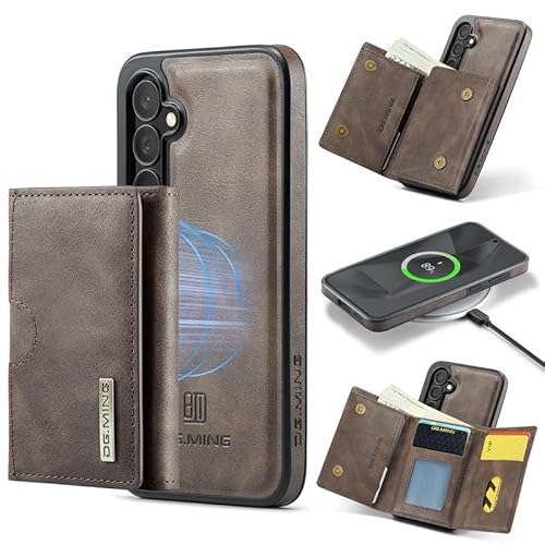 Yidai-Silu Hülle für Samsung S25+ 2-IN-1 Abnehmbar Handyhülle Magnetische Wallet Case PU Lederhülle Kabellos Laden Kartenfach RFID Schutzhülle Klapphülle für Samsung Galaxy S25+ Plus - Kaffee Yidai-Silu Hülle für Samsung S25+ 2-IN-1 Abnehmbar Handyhülle Magnetische Wallet Case PU Lederhülle Kabellos Laden Kartenfach RFID Schutzhülle Klapphülle für Samsung Galaxy S25+ Plus - Kaffee von Yidai-Silu