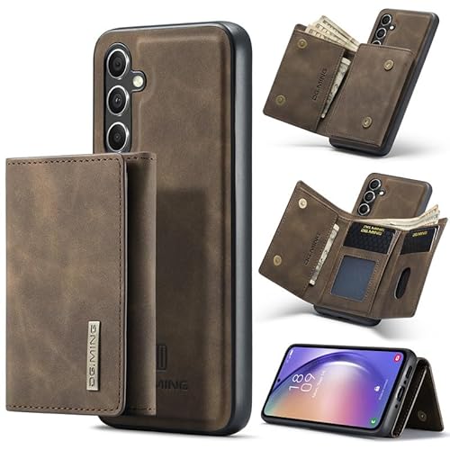 Yidai-Silu Leder Hülle für Galaxy A54 5G Wallet Case【2 in 1 Abnehmbar, Viele Fächer, Standfunktion】 Magnet Tasche Geldbeutel Back Cover mit PU Wallet für Samsung Galaxy A54 5G - Kaffee Yidai-Silu Leder Hülle für Galaxy A54 5G Wallet Case【2 in 1 Abnehmbar, Viele Fächer, Standfunktion】 Magnet Tasche Geldbeutel Back Cover mit PU Wallet für Samsung Galaxy A54 5G - Kaffee von Yidai-Silu