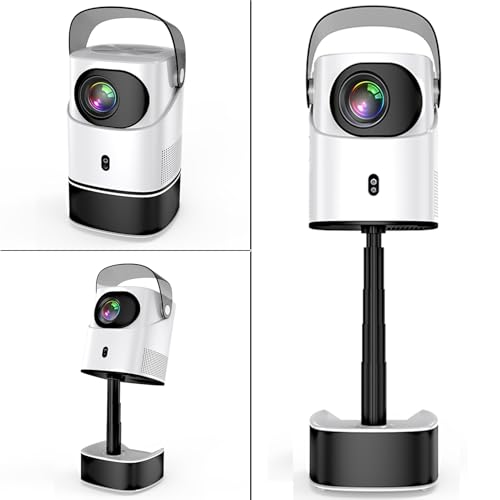 Yidedraw 4K-Projektor mit WiFi und Bluetooth, tragbarer Beamer 600 ANSI mit faltbarem Ständer für Schlafzimmer, Filmprojektor im Freien, kompatibel mit iPhone Yidedraw 4K-Projektor mit WiFi und Bluetooth, tragbarer Beamer 600 ANSI mit faltbarem Ständer für Schlafzimmer, Filmprojektor im Freien, kompatibel mit iPhone von Yidedraw